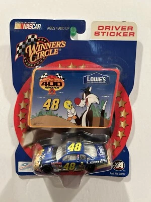 48 2002 Jimmie Johnson Lowes Looney Tunes 1:64 Winners Circle Sylvester Tweety - Image 1 of 2