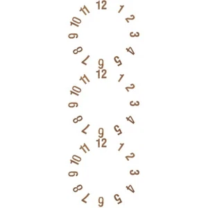3 Pieces Watch Face Accessories Miss Clock Numeral Kit Number Replacement - Zdjęcie 1 z 12
