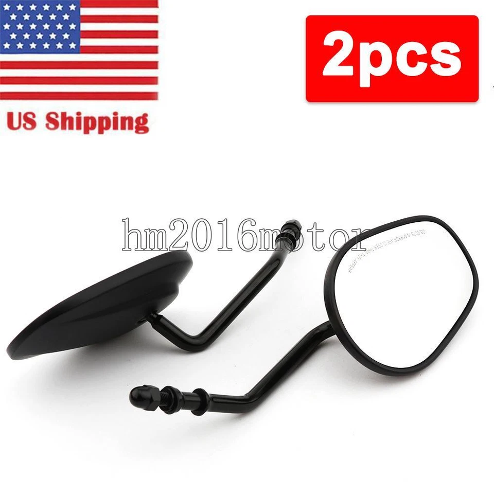 Espejo retrovisor lágrima motocicleta para Harley Sportster 883 1200 1990-2014 Foto 1 de 4