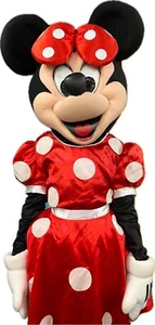 Hire! Minnie Mouse Lookalike Costume Mascot Fancy Dress Delivery UK - Picture 1 of 2