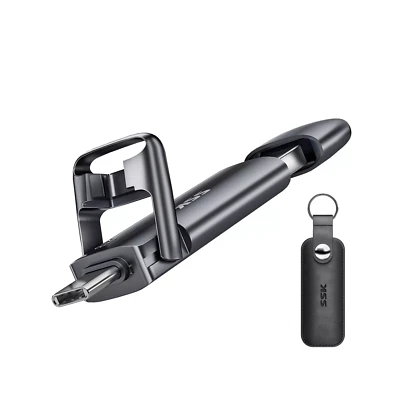 SSK USB Drive, External SSD USB Fast 550MB/s 2-in-1 Dual Drive USB Type C+ USB - Image 1 of 4