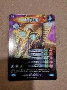 DOCTOR WHO SUTEKH 712 SUPER RARE BATTLES IN TIME TRADING CARD .,.,. - Picture 1 of 2