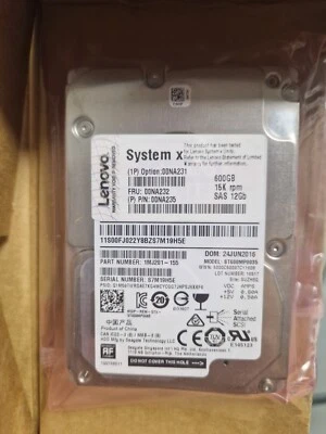 Lenovo 00na241 600gb 15k Rpm Sas 12gb - Immagine 1 di 2