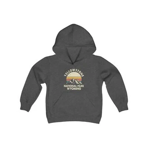 Yellowstone Youth Hooded Sweatshirt Poppy and Oak - Picture 1 of 13