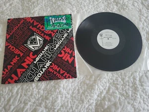 M- 1990 S/T Error Labels WLP TRIXTER Line of Fire MECHANIC Promo/Hype HAIR METAL - Picture 1 of 12