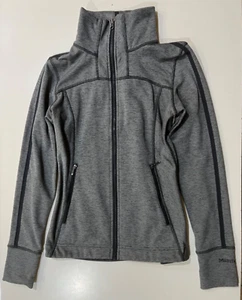 Marmot Damen Gr. S Full Zip Jacke grau/schwarz Fleece gefüttert Taschen C96580 - Bild 1 von 10