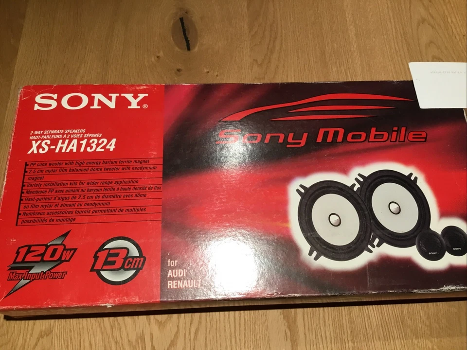 PIONEER TS-H136 Coppia Altoparlanti 2 Vie Auto epoca 13 cm BMW 60 W Vintage