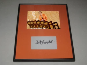 Tarjeta de índice de baloncesto Pat Summitt Tennessee Vols Coach firmada enmarcada con certificado de autenticidad - Imagen 1 de 2