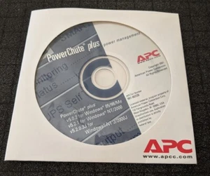 APC POWERCHUTE Plus 991-0072B Power Management CD WIN 95/98/ME/NT/2000 © 2001 - Picture 1 of 5