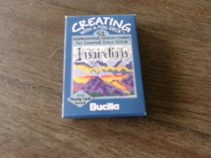 Bucilla CCS Creating With A Full Deck 52 Inspirational Design charts Cards NEW - Picture 1 of 4