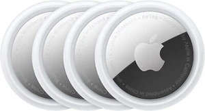 VĂ©ritable Apple Airtag A2187 (paquet de 4) MX542LL/A blanc đ - Photo 1 sur 6