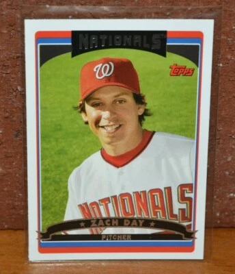 TOPPS BASEBALL CARD 2006 NATIONALS ZACH DAY - Image 1 of 2
