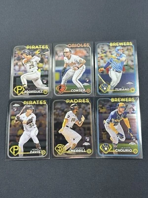 2024 Topps Chrome U-Pick (Complete Your Set) 151-300 - Image 1 of 4