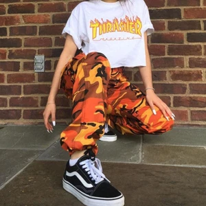 Camouflage Trousers Sport Hip Hop Camo Cargo Pants Women's Casual Military Army - Picture 1 of 11