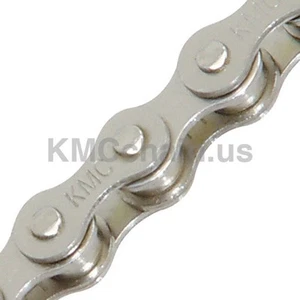 KMC Z33 NP 5/6 speed bicycle chain 1/2" X 3/32" 116L NICKEL - Picture 1 of 1
