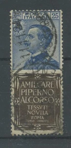 REGNO 1924 25C. PIPERNO US. CENTRATO - Picture 1 of 1