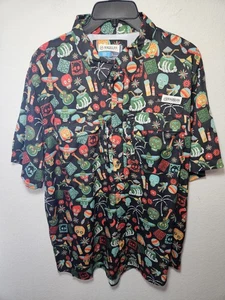 Camisa de Pesca Magallanes Exterior Caviar Día De Los Muertos Manga Corta Talla Grande - Imagen 1 de 15