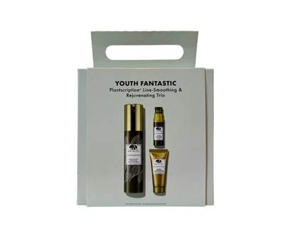Origins Youth Fantastic Plantscription Line-Suavizante y Rejuvenecedor Juego de 3 piezas ¡Nuevo! Foto 1 de 4