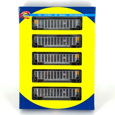 HO Athearn 93023 Union Pacific UP Bethgon Coalporter w/ Coal Load 5 Pack KADEEs - Image 1 of 4