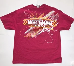 WRESTLEMANIA 3/28/2010 Arizona 2XL Red T-shirt - Picture 1 of 5