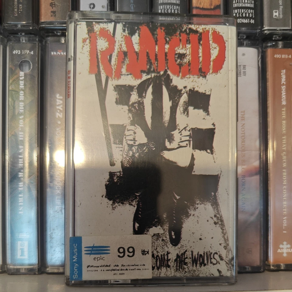 Rancid And Out Come The Wolves FULLY PLAY GRADED cassette album - Image 1 of 4