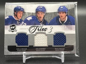 2011-12 UD The Cup Trios Jake Gardiner Joe Colborne Matt Frattin /25 Toronto - Picture 1 of 2