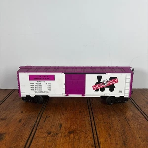 Lionel 6-39305 O Gauge Monopoly Boxcar Virginia Avenue Purple Car Model Train - Picture 1 of 14