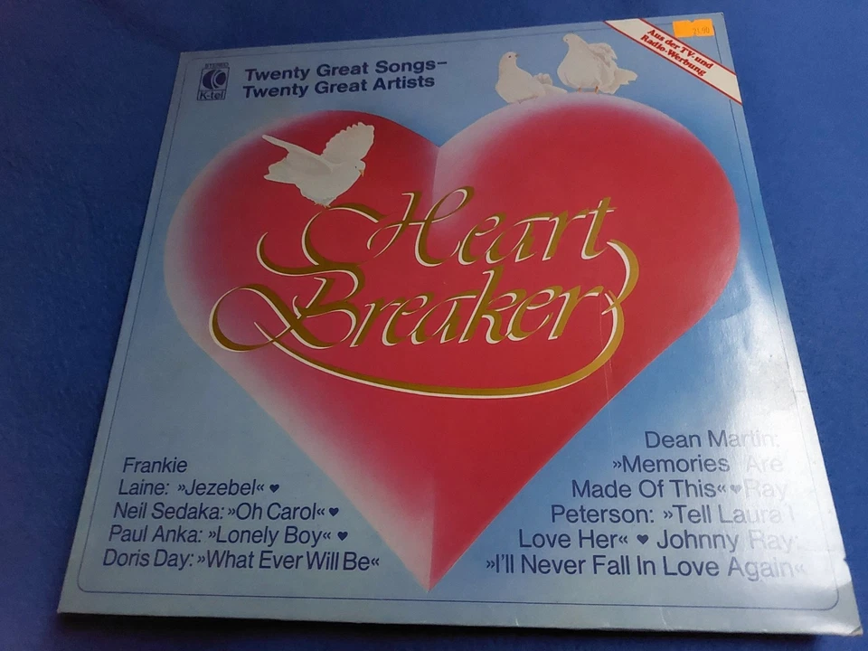Various – Heart Breaker, 12" Vinyl LP K-tel Germany 1977. - Bild 1 von 3