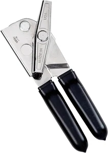 Deluxe Can Opener with Black Grips - Picture 1 of 12