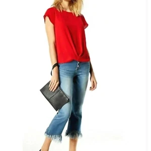 Blusa camisa roja para mujer de INC - Imagen 1 de 7