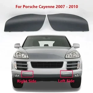 2×Front Bumper Tow Hook Cover Fauling Eye Cap Plug for Porsche Cayenne 2008-2010 - Picture 1 of 17