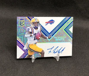 2017 Donruss Elite Tre’Davious White AUTO /5 BLUE COLOR MATCH SSP RC #RA9 (1/5) - Picture 1 of 20