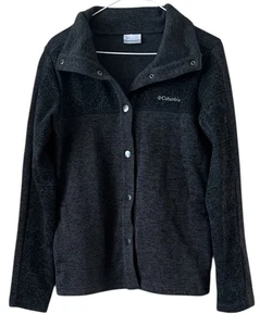 Columbia Jacket Women’s Full Snap Up Gray Outdoors Pockets Hiking Size XS - Picture 1 of 11