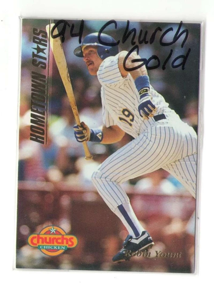 1994 Churchs Chicken HomeTown Stars Gold - MILWAUKEE BREWERS - Image 1 of 1