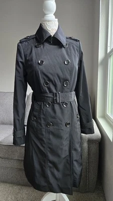 London Fog женщин двубортный подпоясанный Тренч, вкладыш, размер: S - Изображение 1 из 4