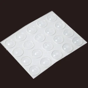 20 Small Transparent Round Bumps Dots - Picture 1 of 1