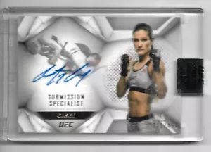 2020 Topps UFC Striking Signatures Submission Specialist Auto Cortney Casey /451 - Foto 1 di 2