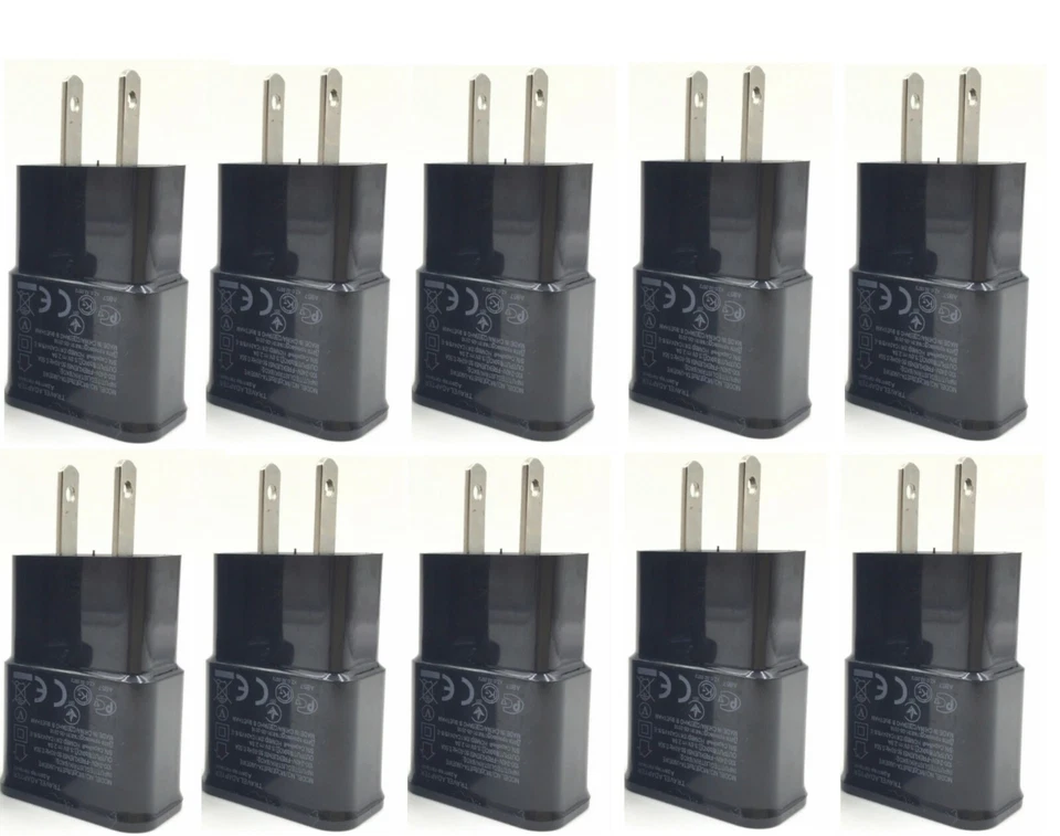 Lot 2A USB Wall Charger Plug Home Power Adapter For Samsung Android Phone LG  - Image 1 of 1