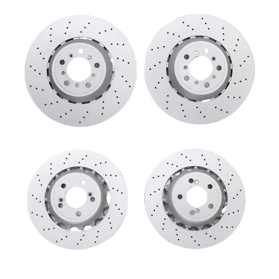 FOR 15-20 BMW F87 F80 F82 M3 M4 rear front left and right brake disc rotor set- Foto 1 de 4