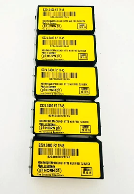 INSERTOS PARA RANURAR Y TORNEAR CUERNOS S224.0400.F2 TF45 HECHOS EN ALEMANIA NUEVOS 10 uds. Foto 1 de 4