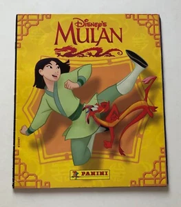 MULAN DISNEY 1998 PANINI STICKER ALBUM INCOMPLETO - Imagen 1 de 2