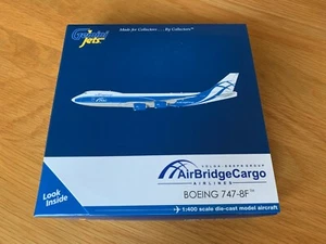 AIR BRIDGE VOLGA DNEPR Boeing 747-8F Carga METAL DIECAST Modelo Gemini 1:400 ABC - Imagen 1 de 12