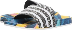 adidas Adilette Damen-Slide-Sandale 7 Lieferantenfarbe/Weiß/Kern schwarz - Bild 1 von 3