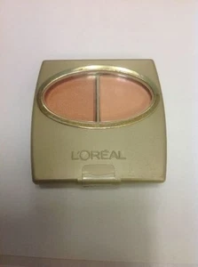 L'Oreal Wear Infinite Eye Shadow Duo Peach Parfait #402 ORIGINAL FORMULA NEW. - Picture 1 of 4