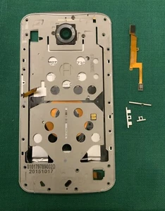 OEM Motorola Nexus 6 XT1100 XT1103 Midframe in Silver (extra parts as well) - Picture 1 of 6