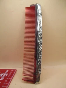 Vintage Large Comb By GORHAM SILVER & Stamped STERLING - Picture 1 of 4