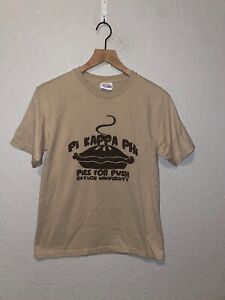 2005 Pi Kappa Phi Pies For Push Baylor University Brown College Shirt S Small Y2