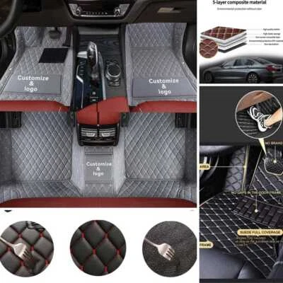 For Land Rover Discovery-Discovery Sport Car Floor Mats Carpets Custom Auto - Image 1 of 4
