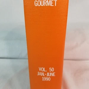 Gourmet The Magazine of Good Living Vol. 50 January-June 1990 Library Bound - Bild 1 von 3