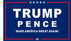 TRUMP PENCE MAGA OFFICIAL USA SUPPORTER FLAG ROUGH TEX 100D UV PROTECTED BANNER